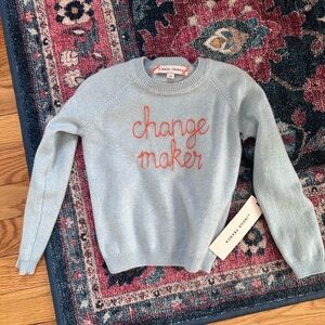 Lingua Franca Change Maker Cashmere Sweater
